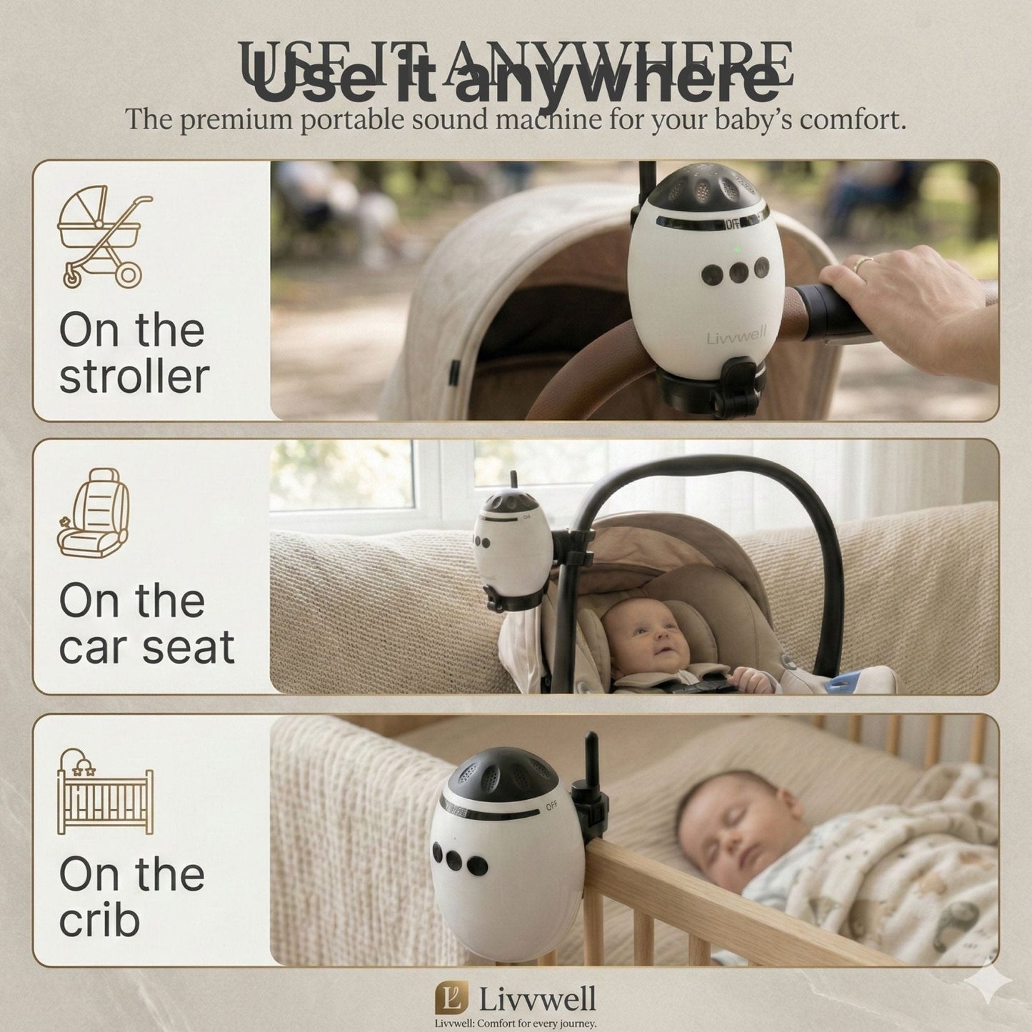 RockingNest™ | Baby Soothing Rocker