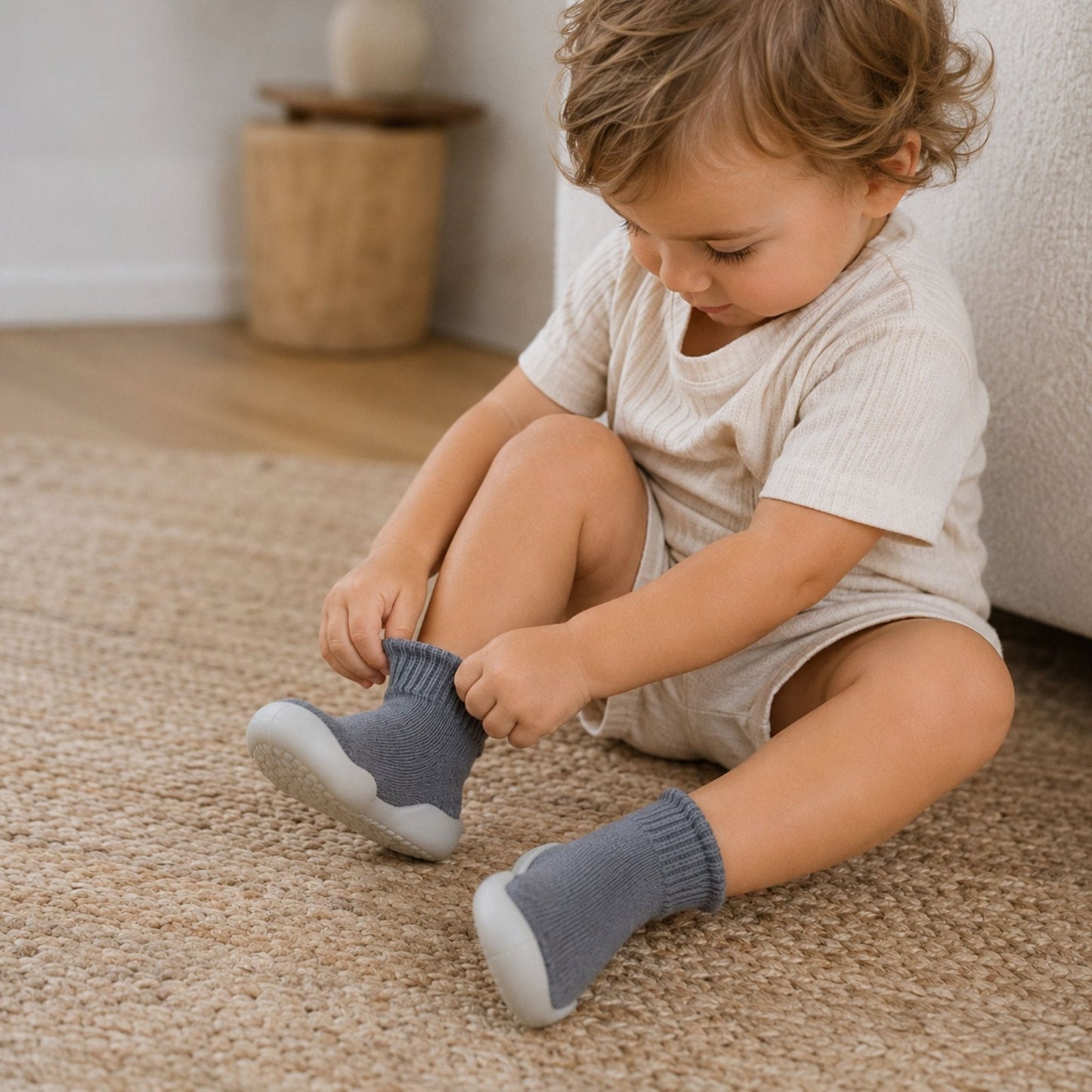 TinyTreads™ | Non-Slip Baby Sock Shoes