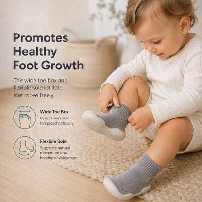 TinyTreads™ | Non-Slip Baby Sock Shoes