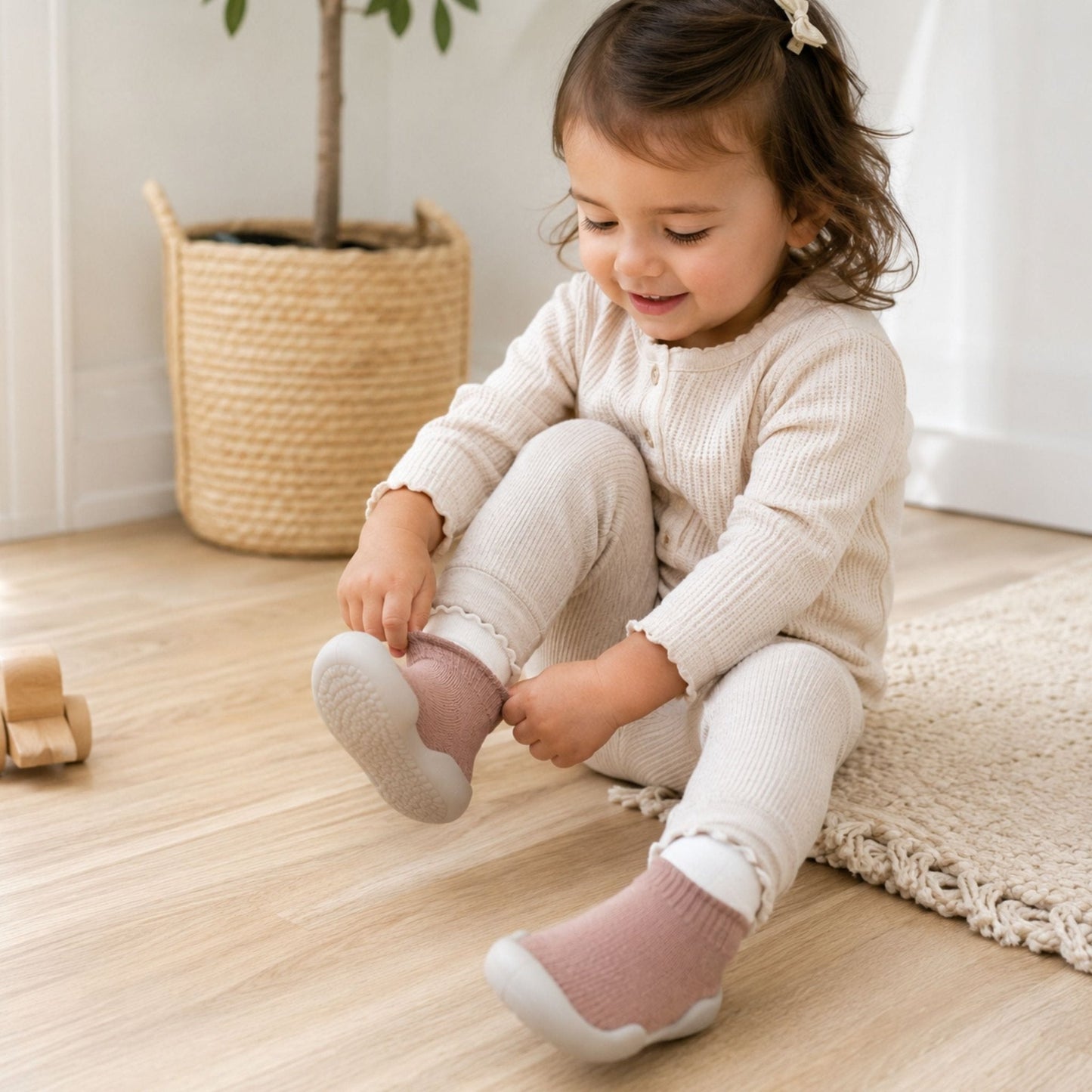 TinyTreads™ | Non-Slip Baby Sock Shoes