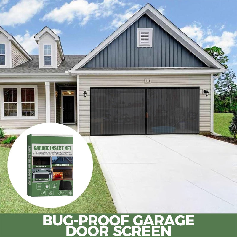 🔥HOT SALE  50%OFF🔥2-Pack Bug-Proof Garage Door Screen