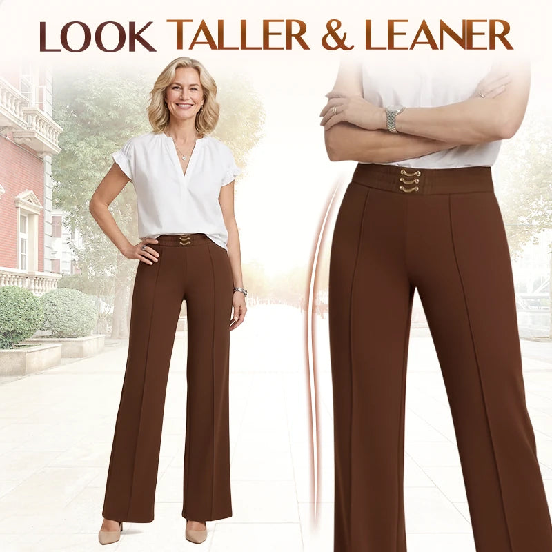 👖 50% OFF! ✨ Women's High-Waisted Wide-Leg Trousers – Fluid fit, lightweight fabric & perfect for an elegant everyday look 🌸